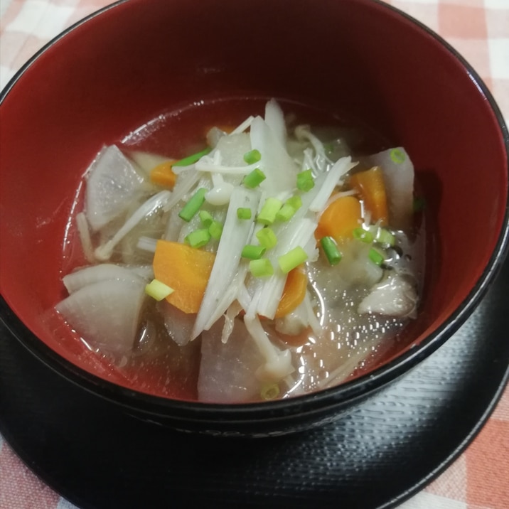 簡単♪鶏ごぼう汁